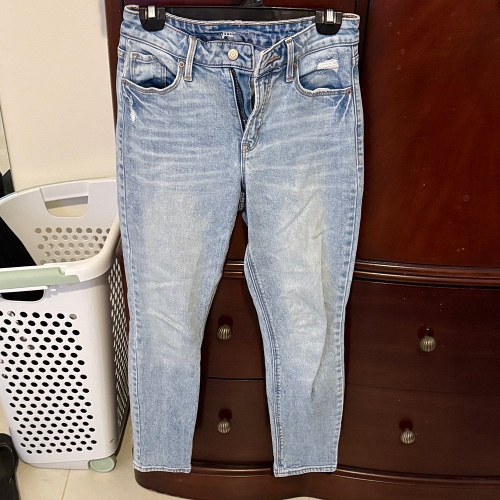 Old Navy Light Blue Straight Leg Jeans